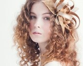 Lady Gold Dust Fascinator