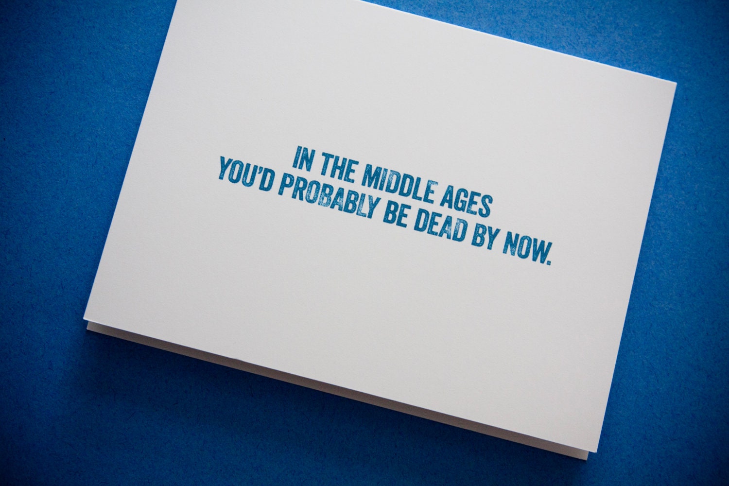 The Middle Ages - Birthday Card