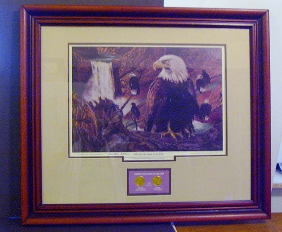 Wildlife LITHO American DOUBLE EAGLE Investors Edition 1989 Land Of ...