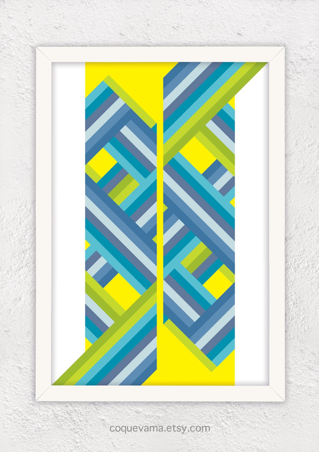 Art Print , A3, Poster, Don't let the blues get you down