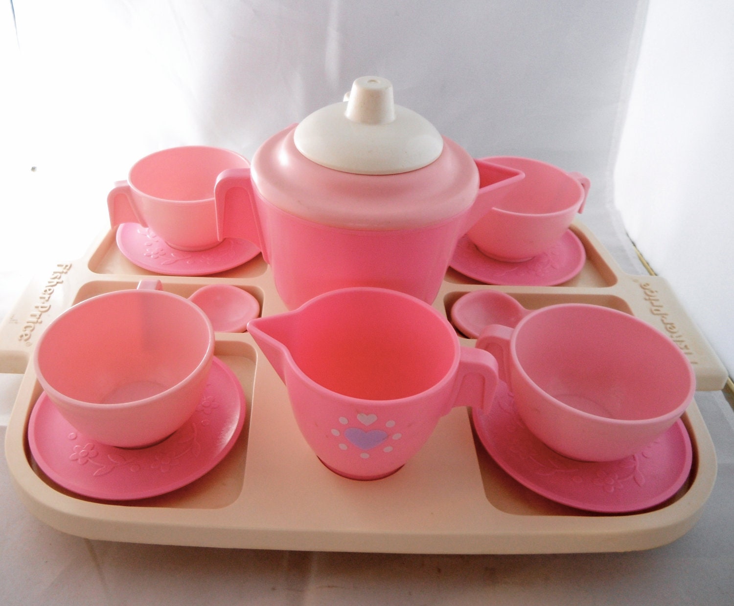 fisher price tea pot set