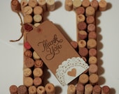 Wine Cork Letters- Unique Gift for the Wine Lover