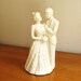 Vintage Lenox Wedding Promises Porcelain Bride and Groom Figurine, Wedding Couple Cake Topper
