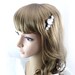 Wedding Hair Comb Clear Crystal teardrop Style Bridal hair tiara comb Wedding Hair accessory
