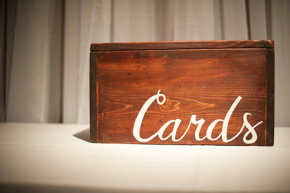 Wedding card box - One-of-a-kind, wooden, rustic, modern, vintage, handmade cardbox, wedding, party, graduation