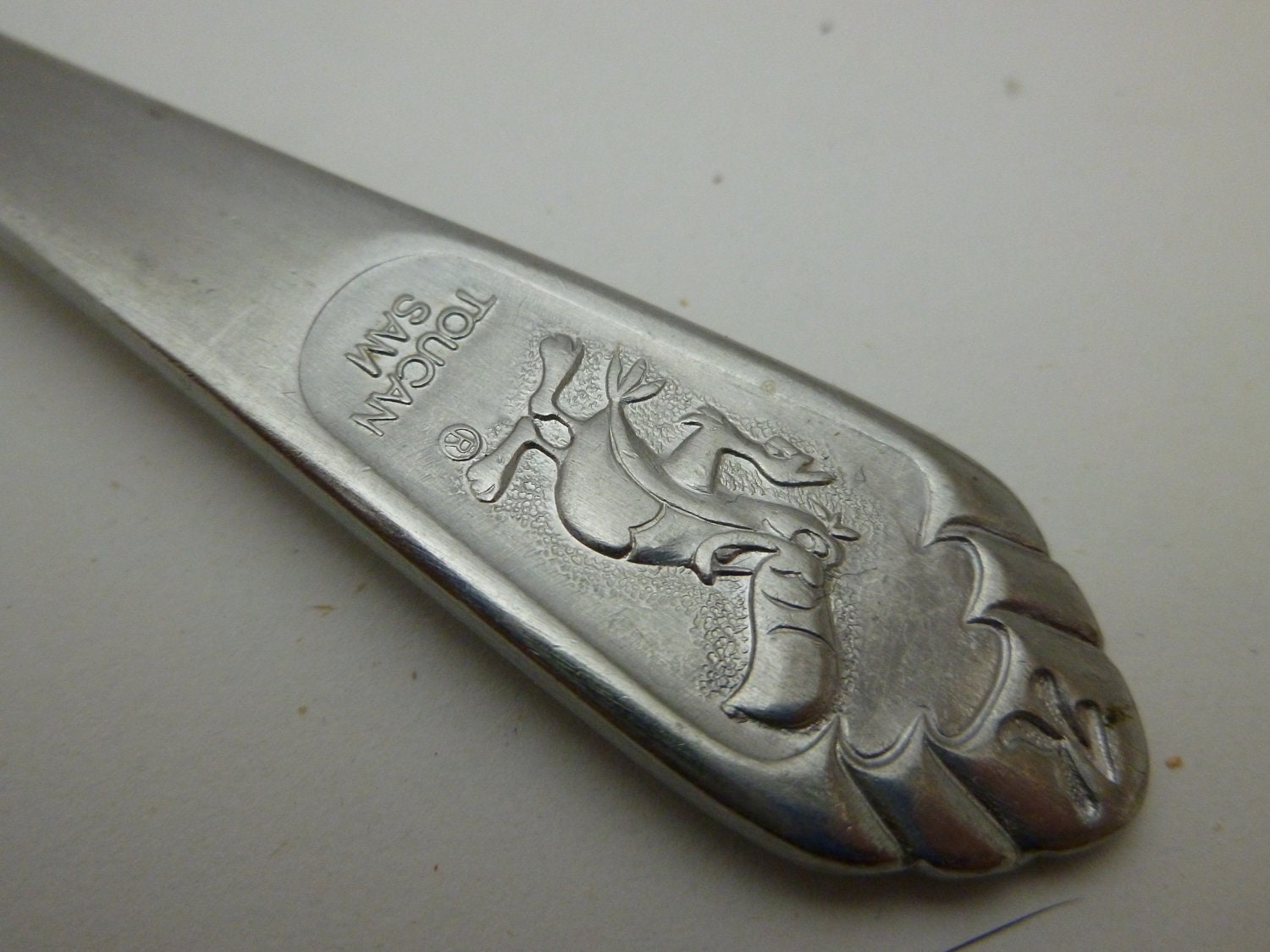 Vintage Toucan Sam Cereal Spoon kelloggs vintage by katzklutter