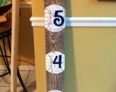 48" Personalized Baseball Ruler Growth Charts