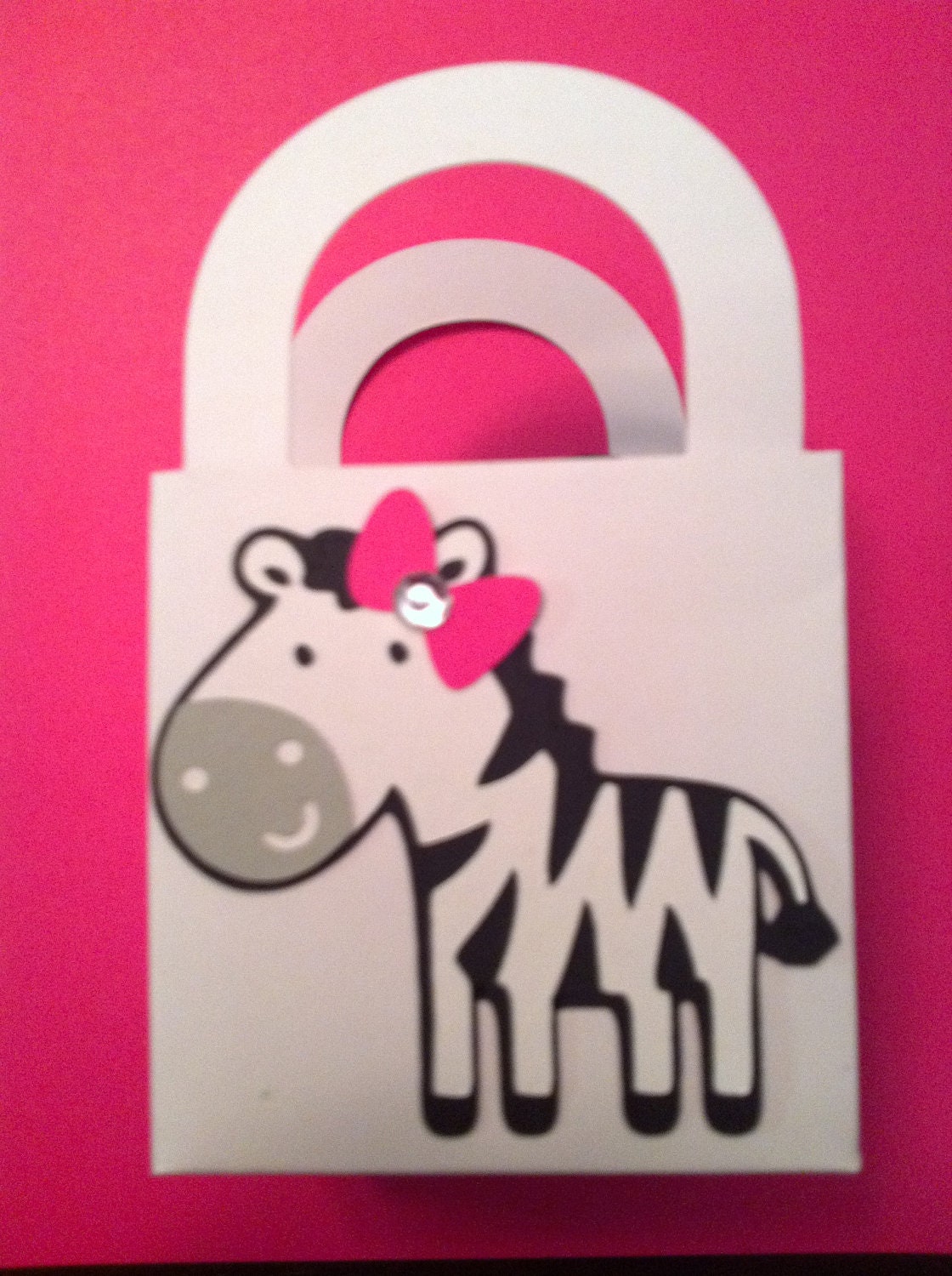 Zebra Favor Boxes