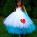 Alice in Wonderland Costume Tutu Dress