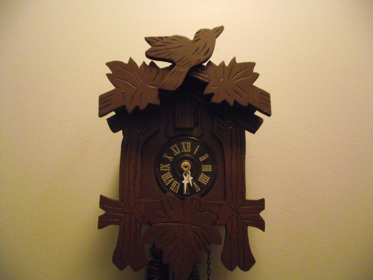 Hand Carved Cuckoo Clock