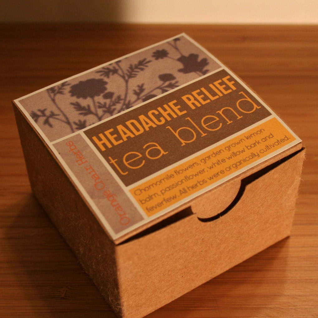 R E L A X /// Headache Relief Tea