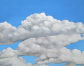Big Puffy Cloud Painting