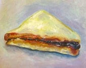 Peanut Butter Jelly Sandwich Painting