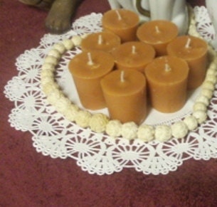 PUMPKIN CHEESECAKE Scent, Homemade Highly Fragranced Soy Votives