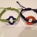 Macrame bracelets-set of two/stackable