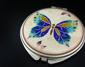 handmade, Korean chilbo(enamel) hand mirror