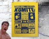 BLOODSPORT Kumite Final Fight Screenprint - Limited - Mucho Machismo