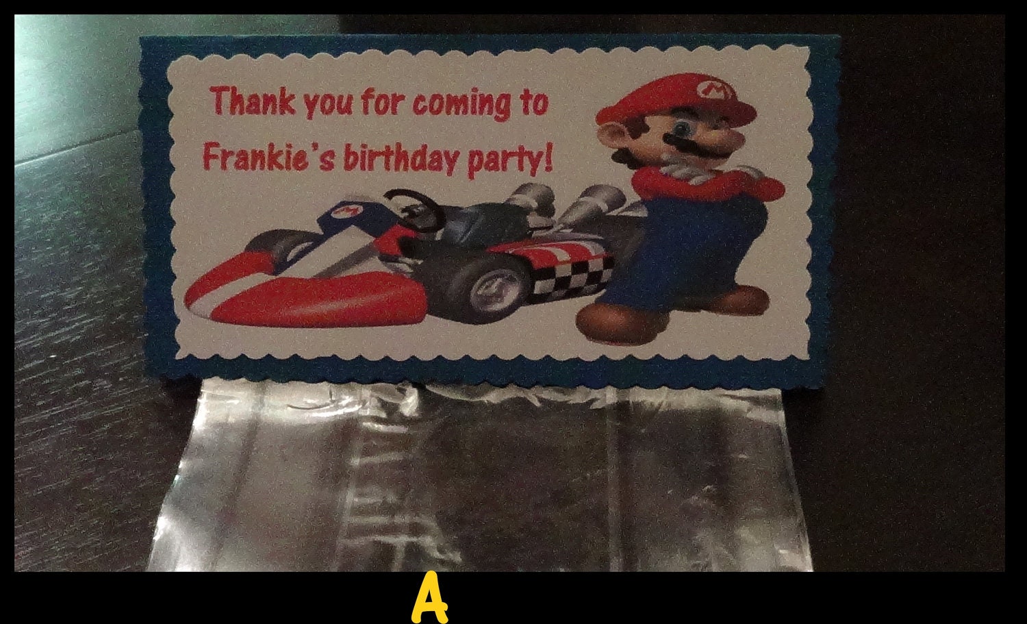 Mario Kart personalized treat bag toppers Il_170x135