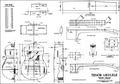 , woodworking, uke, plan, musical instrument, Hawiian, luthier, music
