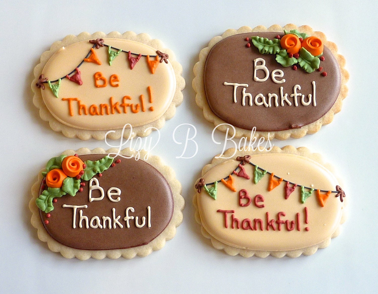 12 'Be Thankful' Cookies for Thanksgiving