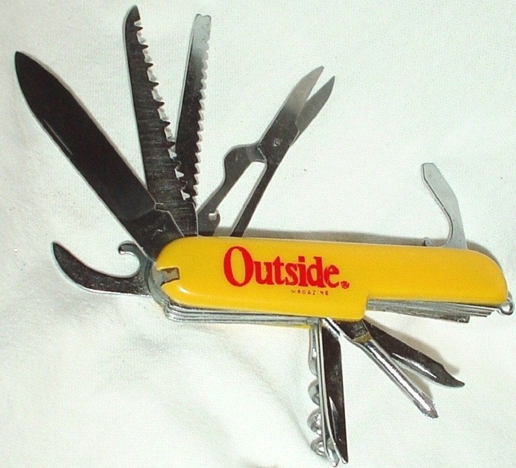 Outside Magazine Promotional Jack Knife