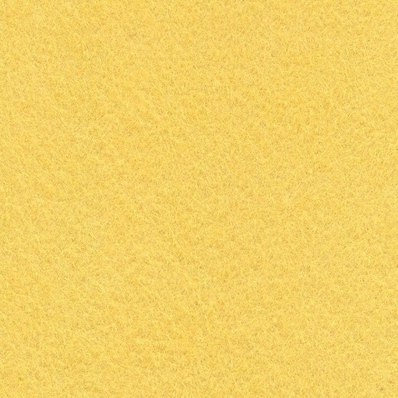 SALE - Wool Felt Sheet - Mellow Yellow