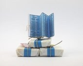 CLAY SOAP SAMPLER. Three guest-sized clay soaps. All Natural vegan cold-process soap. Gift bag set. Samples.