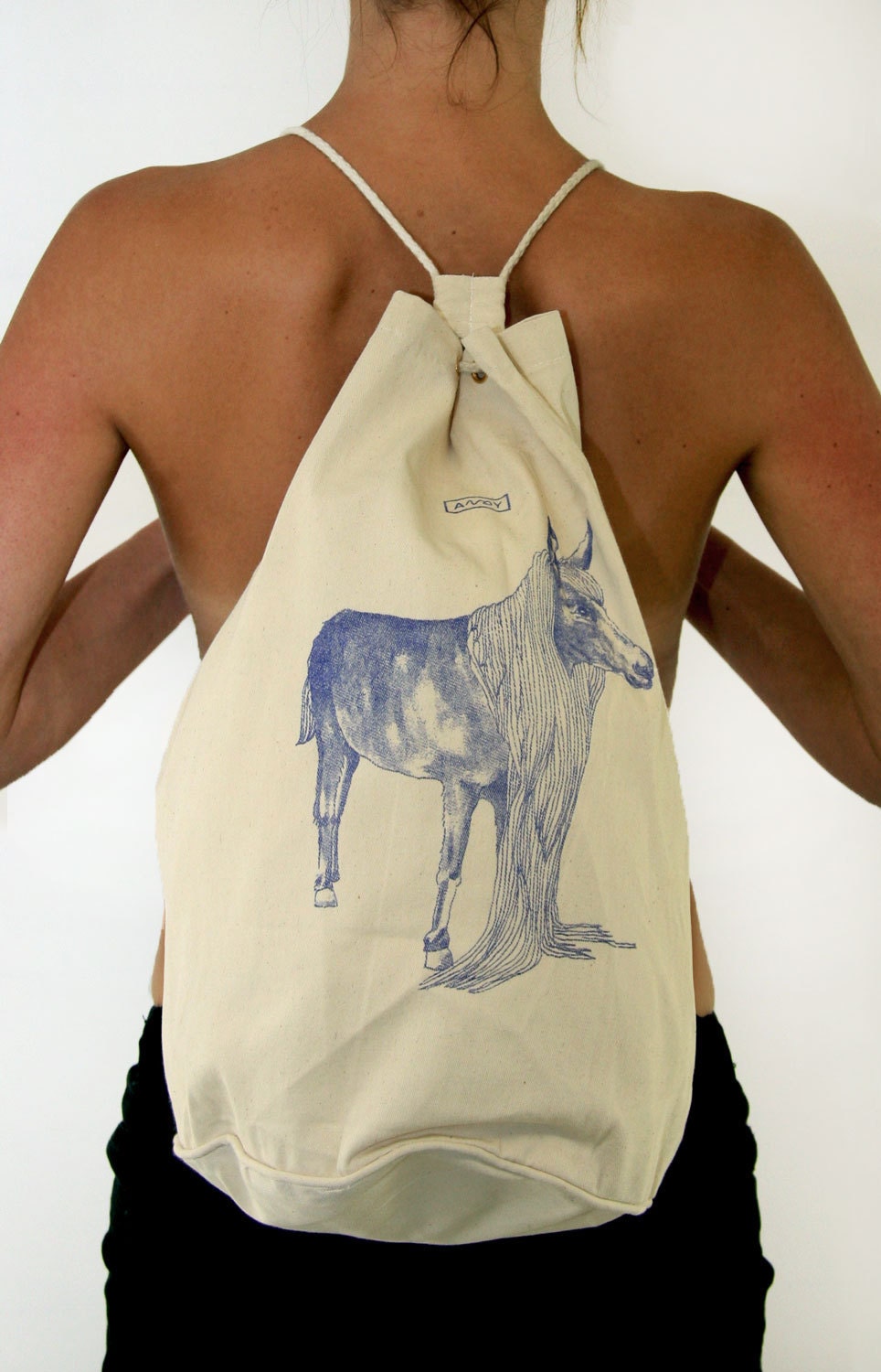 KIT BAG -backpack- "a horse is a horse"