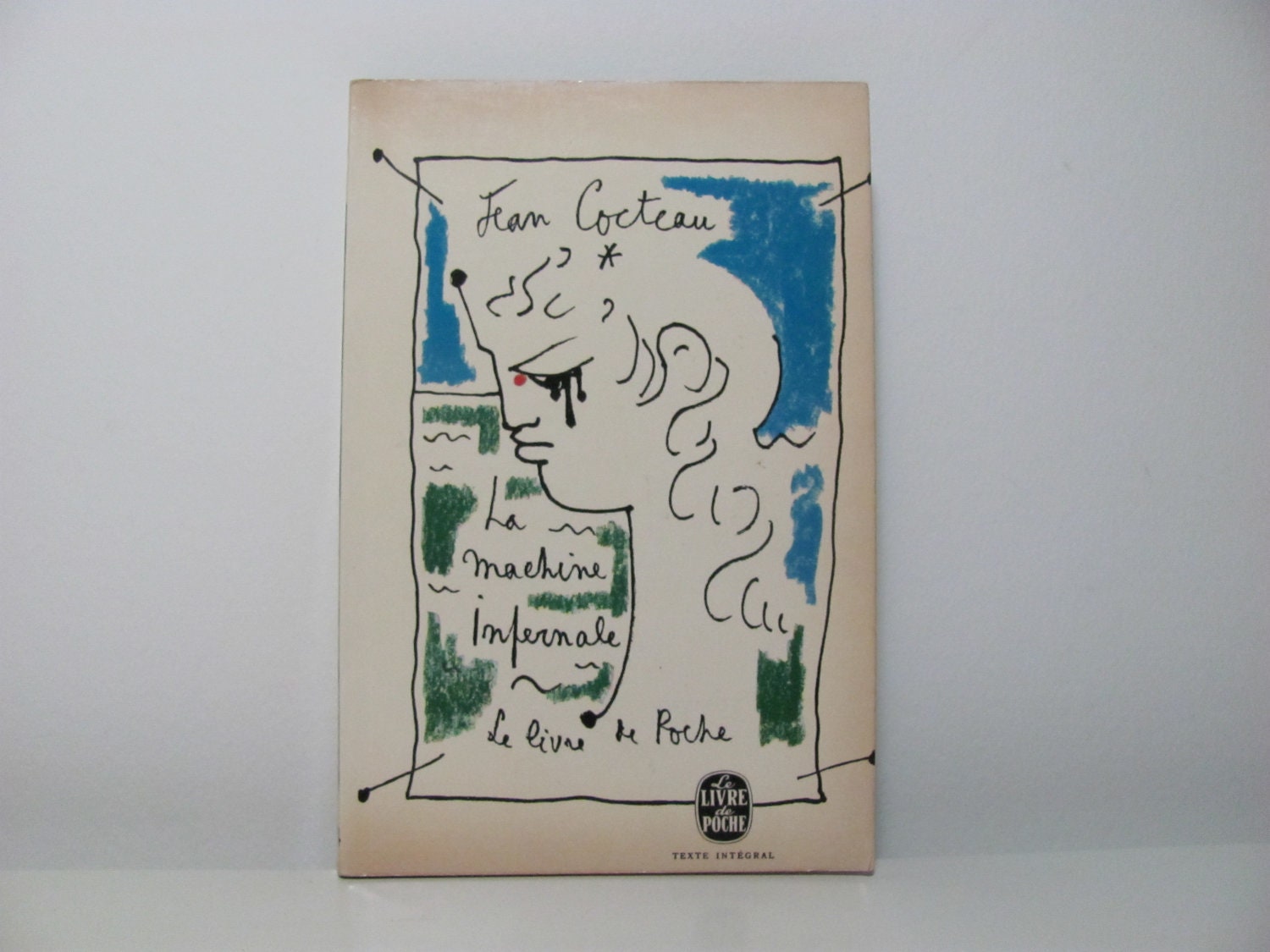 Jean Cocteau Cover Art Vintage 1934 Book La by PhillipaFinch