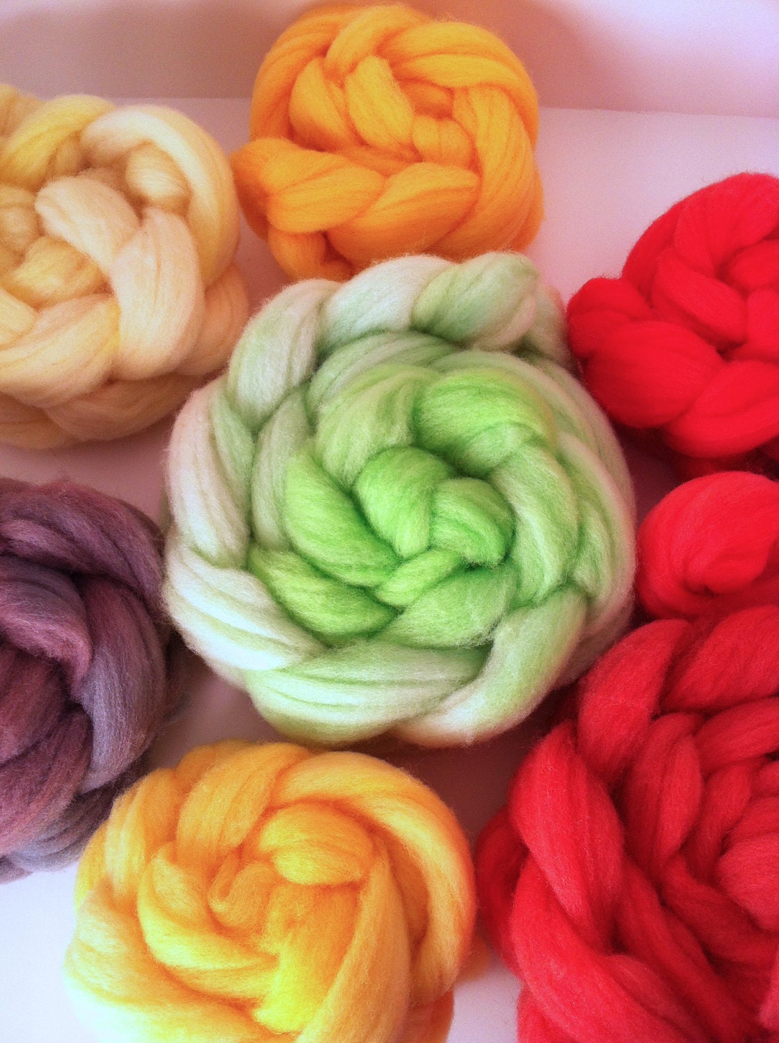 Merino Wool Top Roving Cure for Scurvy by PrettyPennyFiberArts