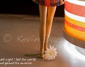 Kevin Dao 2012 C. JoyBell C. Quote Dawn Doll Postcard 4x6 Photo on Metallic Paper