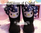 WINTER - Sheepskin Wool Boots with Stylish KITTY