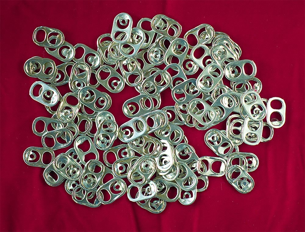 100 Soda Can Tabs Aluminum Pop Can Pull Tabs By Artistbodacious