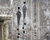 Fallen - Gothic Angel Earrings