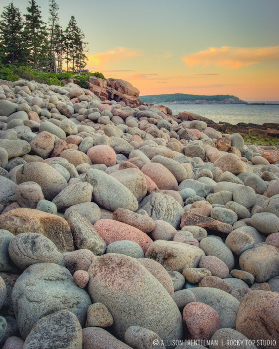 Maine Coast Landscape Photography Print, Nature Photography, Wall Art, Fine Art Photograph, Beach Photography Print, Seascape Fine Art Print