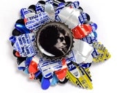 Recycled Jewelry Bob Dylan Shrine Brooch