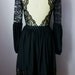 Open Back Silk Lace Dress