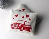 MINI love Lavender Sachets - Set of 2, Red