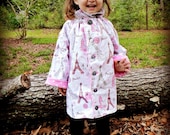 Whimsy Couture Sewing Pattern Tutorial PDF ebook -- Ruffler Peasant Jacket -- Girls sizes nb - 12 girls Instant