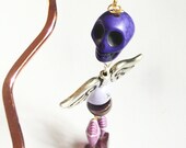 Sugar skull bookmark angel