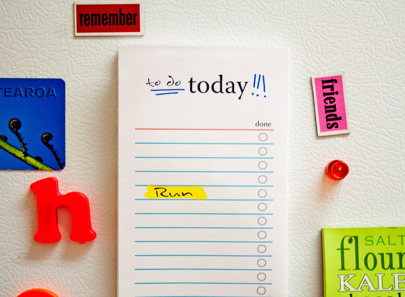 A Runner's To Do List - The Gift of Organization and a Little Motiviation