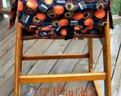 Basketball Restaurant High Chair and Shopping Cart Cover