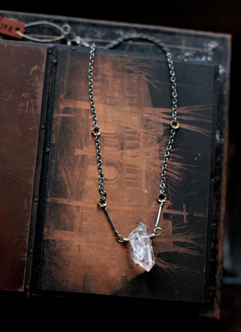Balancing Quartz Necklace