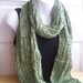 Crochet Pattern for Hairpin Lace and Shell Scarf /Wrap