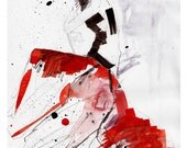 FASHION ILLUSTRATION // Sketch for Envy // A2 Giclée print from an original WATERCOLOR drawing