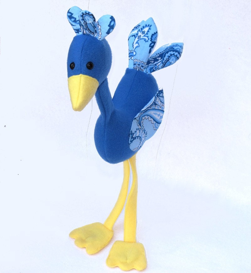 Bird Marionette Puppet - immediate download PDF SEWING PATTERN
