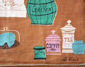 Pat Prichard Handkerchief Hanky . Pantry Larder Food Supplies