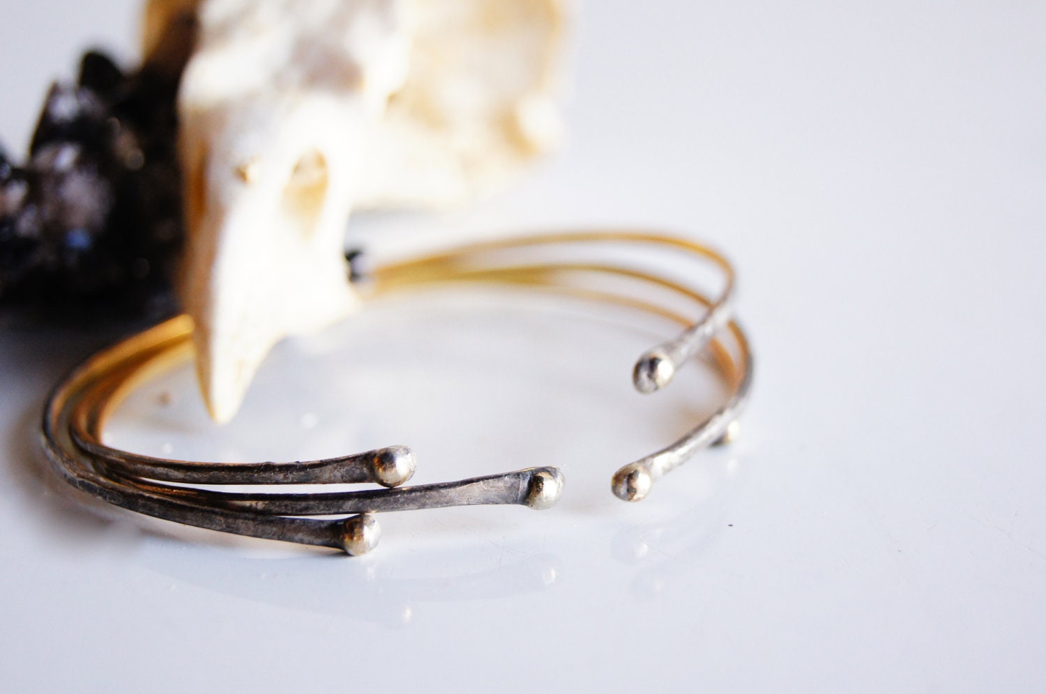 Skin & Bones Studded Cuffs