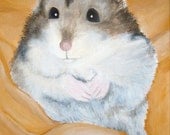 Custom Pet Portrait 11 x 14 by Kristen Dougherty-Open to see portraits next to photos