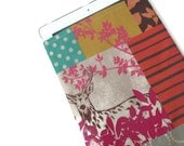 Oh Deer: Laminated Linen IPad Cozy Case READY TO SHIP